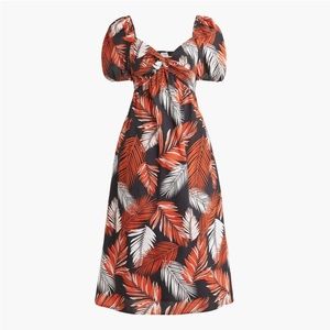 J.Crew Twist Front Midi Dress
